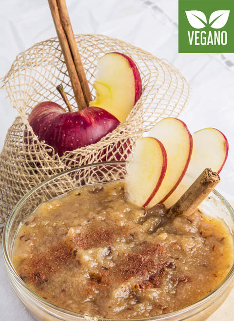 Compota de manzana