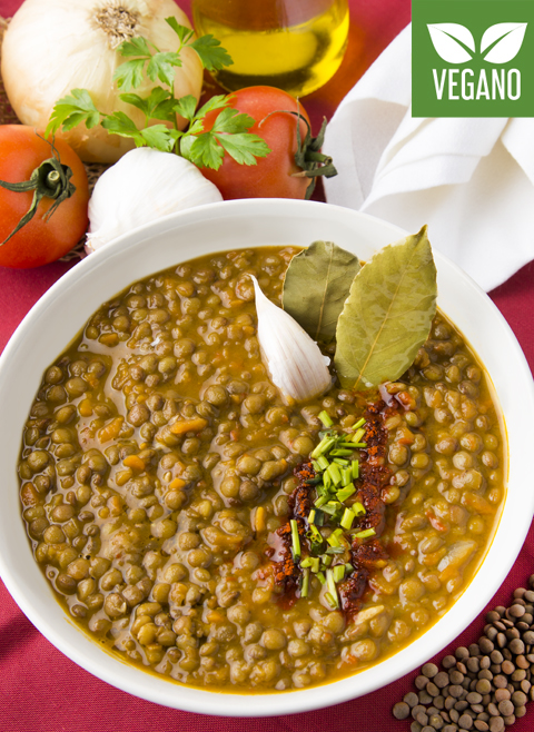 Ragoût de lentilles aux légumes