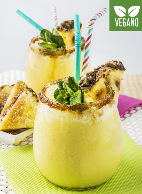 Piña colada con alcohol