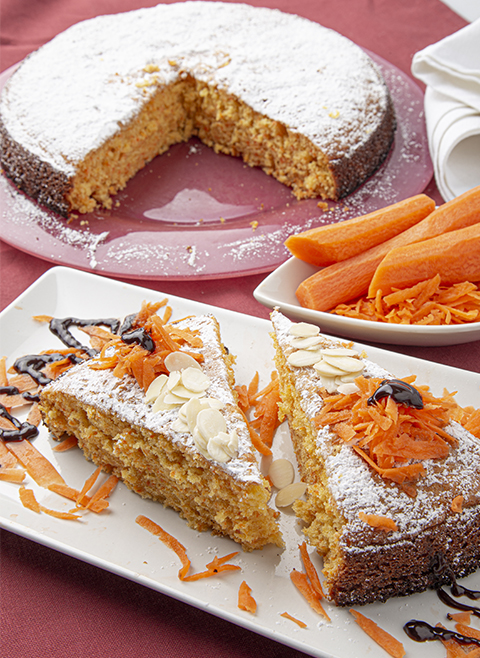 Ricetta della torta di carote