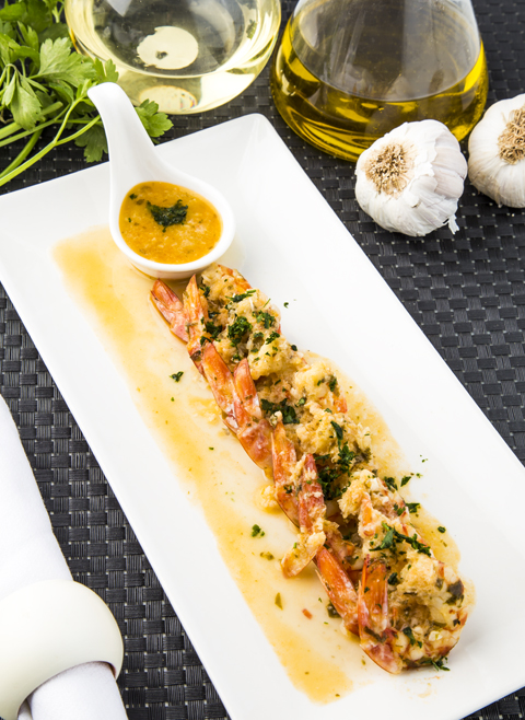 Rezept für Knoblauch-Garnelen