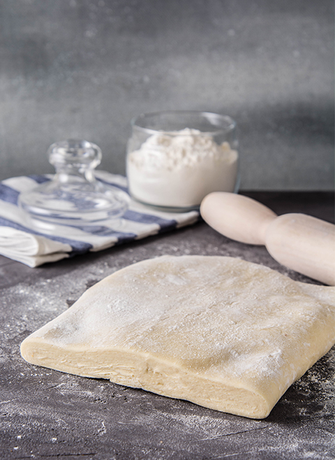 Zelfgemaakt bladerdeeg deeg recept