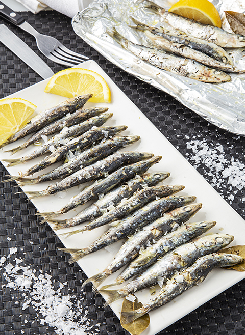 Receta sardinas al papillote