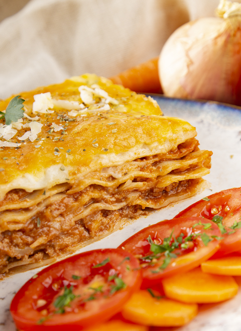 Meat lasagne